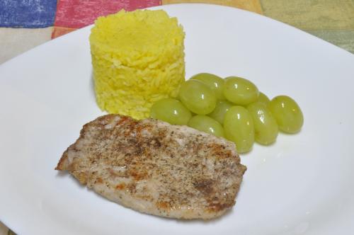 Vepřové žebírko s vinnými hrozny  – Snadné recept z Rusko kuchyně, hotový za 30 - 45 minut